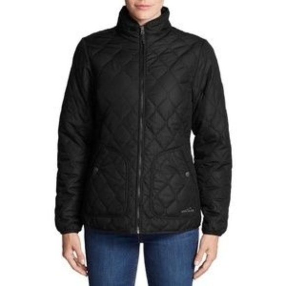 Eddie Bauer Jackets & Blazers - Eddie Bauer Ladies' Quilted Jacket, Black Eddie Bauer Jackets & Blazers - Eddie Bauer Ladies' Quilted Jacket, Black